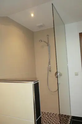 Ein Badezimmer in der Unterkunft Heidinger