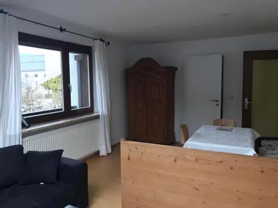 Ein Bett oder Betten in einem Zimmer der Unterkunft Heidinger