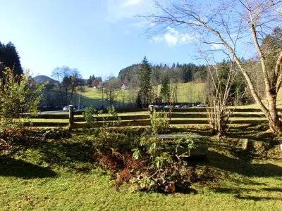 Ein Garten an der Unterkunft Ferienwohnung Dillmann