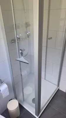 Ein Badezimmer in der Unterkunft Ferienwohnung Dillmann
