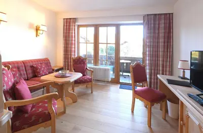 TV/Unterhaltungsangebot in der Unterkunft Apartment 10 an der Rottach