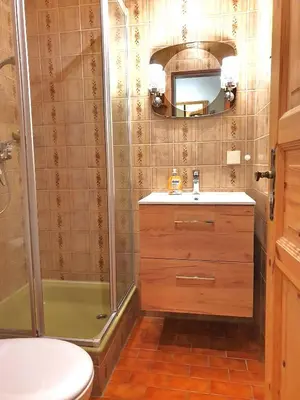 Ein Badezimmer in der Unterkunft Alpenresidenz Ruda