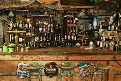 Lounge oder Bar in der Unterkunft Finkls Heimat