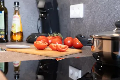 Essen in der Ferienwohnung oder in der Nähe