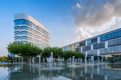 Das Gebäude in dem sich das Hotel befindet