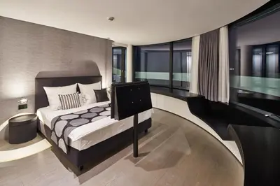 Ein Bett oder Betten in einem Zimmer der Unterkunft Hotel Campus At Home