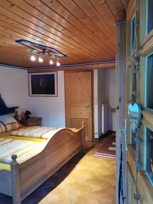 Ein Bett oder Betten in einem Zimmer der Unterkunft Gästezimmer Reitinger