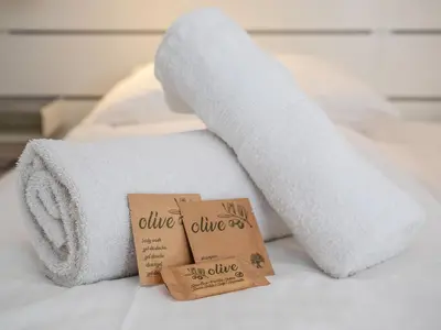 Ein Bett oder Betten in einem Zimmer der Unterkunft Great Studio