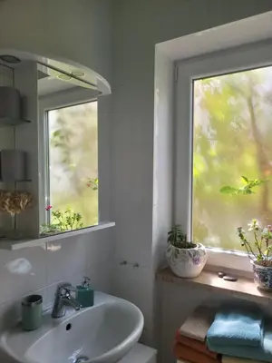 Ein Badezimmer in der Unterkunft Südländische Flair