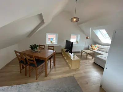 Grundriss der Unterkunft Helle 2 Zi. Wohnung nähe Flughafen München