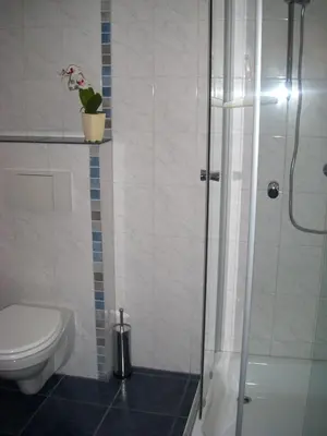 Ein Badezimmer in der Unterkunft Gästehaus Kling