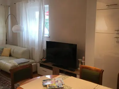 TV/Unterhaltungsangebot in der Unterkunft Haus Alpenrose, Ferienwohnung 5