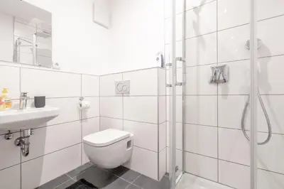 Ein Badezimmer in der Unterkunft Eddy's Rest & Relax - Neuhausen