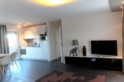 Küche/Küchenzeile in der Unterkunft Parkhotel Heidehof Long Stay