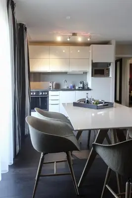 Küche/Küchenzeile in der Unterkunft Parkhotel Heidehof Long Stay