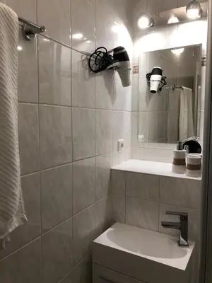 Ein Badezimmer in der Unterkunft Residenz Peckmann