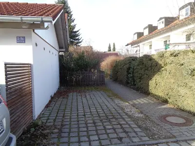 Die Umgebung um das Privatzimmer