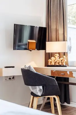 TV/Unterhaltungsangebot in der Unterkunft Apartment Bergtraum - modern, zentral und ruhig gelegen
