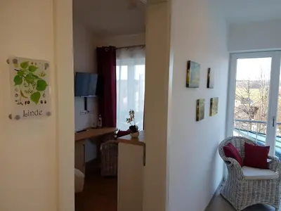 Küche/Küchenzeile in der Unterkunft Gästehaus Staudenschloss