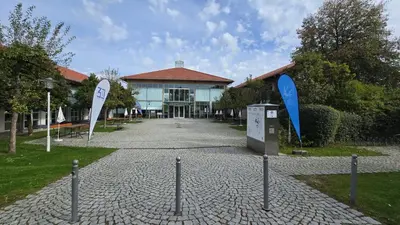 Das Gebäude in dem sich das Hotel befindet