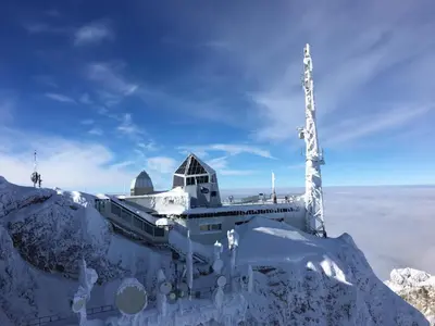 The Alpine Ridge Apartment im Winter