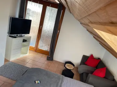 TV/Unterhaltungsangebot in der Unterkunft Birkensteiner Sonnenblick