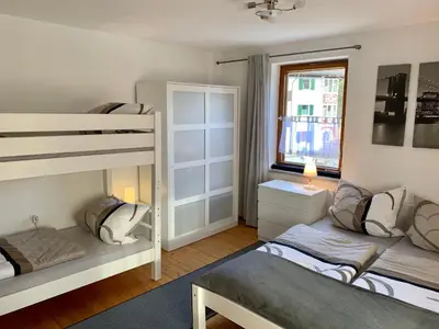 Ein Bett oder Betten in einem Zimmer der Unterkunft Birkensteiner Sonnenblick