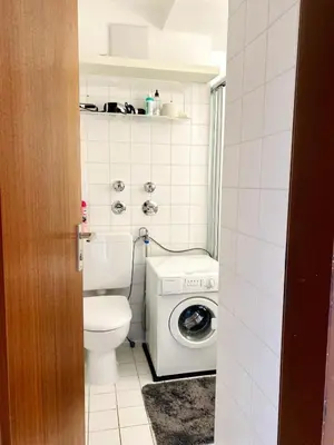 Ein Badezimmer in der Unterkunft Ferienwohnung Spitzstein Bentz