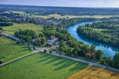 Naturlandschaft in der Nähe des Hotels