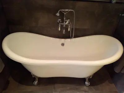 Ein Badezimmer in der Unterkunft Ferienhaus Chalet-Ettal