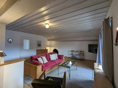 TV/Unterhaltungsangebot in der Unterkunft Ferienwohnung Murnauer Moos