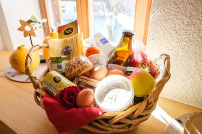 Essen in der Ferienwohnung oder in der Nähe