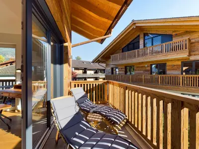 Ein Balkon oder eine Terrasse in der Unterkunft Garmisch-Classix