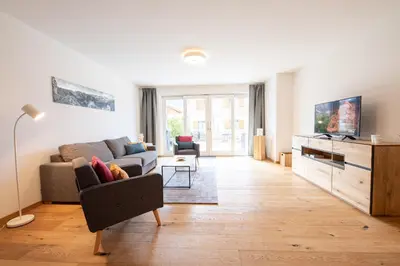 TV/Unterhaltungsangebot in der Unterkunft Riverside