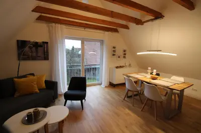 Ein Sitzbereich in der Unterkunft CASA STROBL