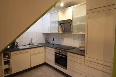Küche/Küchenzeile in der Unterkunft CASA STROBL