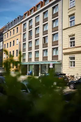 Das Gebäude in dem sich das Hotel befindet