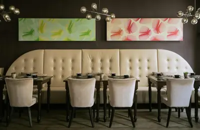 Ein Sitzbereich in der Unterkunft Leonardo Boutique Hotel Munich