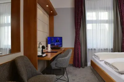 TV/Unterhaltungsangebot in der Unterkunft Hotel Torbräu