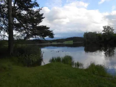 Naturlandschaft in der Nähe des Ferienhauses