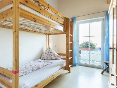 Ein Bett oder Betten in einem Zimmer der Unterkunft Tolles Bauernhaus im Allgaeu mit Alpenblick