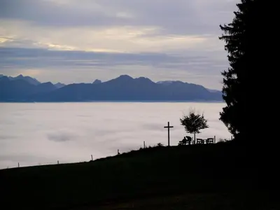 Naturlandschaft in der Nähe des Ferienhauses