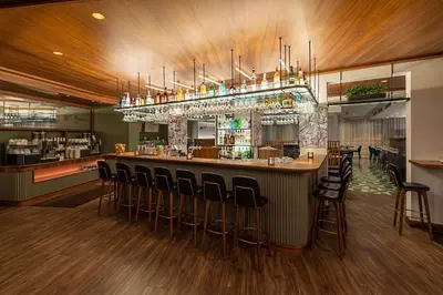 Lounge oder Bar in der Unterkunft Hotel Europa
