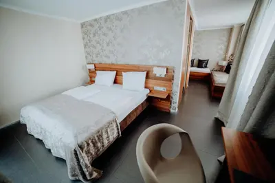 Ein Bett oder Betten in einem Zimmer der Unterkunft Hotel Ars Vivendi München