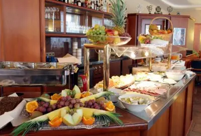 Essen im Hotel oder in der Nähe