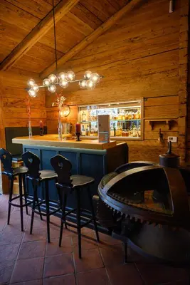 Lounge oder Bar in der Unterkunft InselMühle
