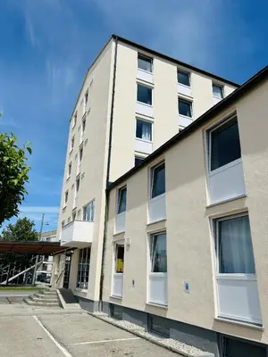 Das Gebäude in dem sich das Hotel befindet