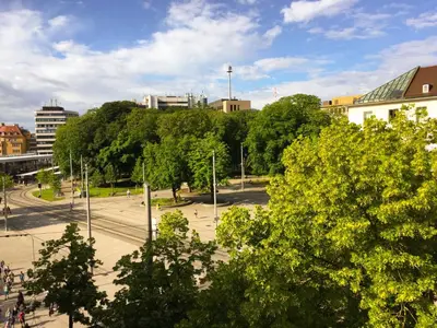 Die Umgebung um das Hotel