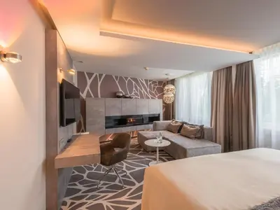 Ein Bett oder Betten in einem Zimmer der Unterkunft Holiday Inn Munich Unterhaching by IHG