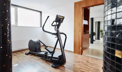Das Fitnesscenter und/oder die Fitnesseinrichtungen in der Unterkunft Living Hotel am Deutschen Museum